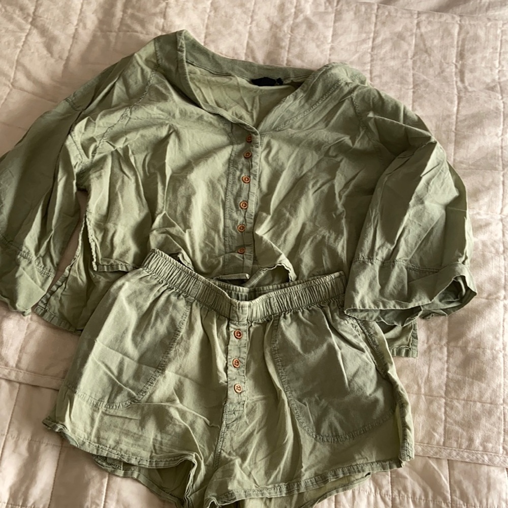 Cotton Co-Ord Lounge Set